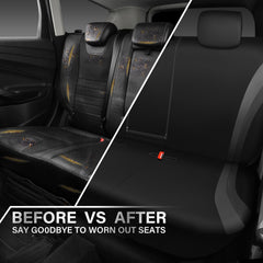 CAR PASS EVA easy-install back seat cover ready for use