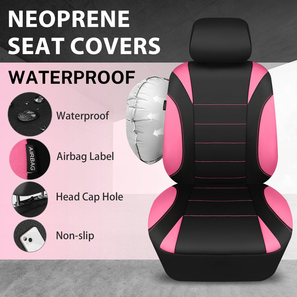 CAR PASS EVA neoprene texture close-up shows durable material.
