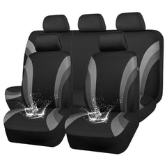 CAR PASS EVA waterproof seat covers front view protect against spills