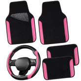CAR PASS faux leather steering wheel cover on a 14.5-15 inch wheel improves grip and style
