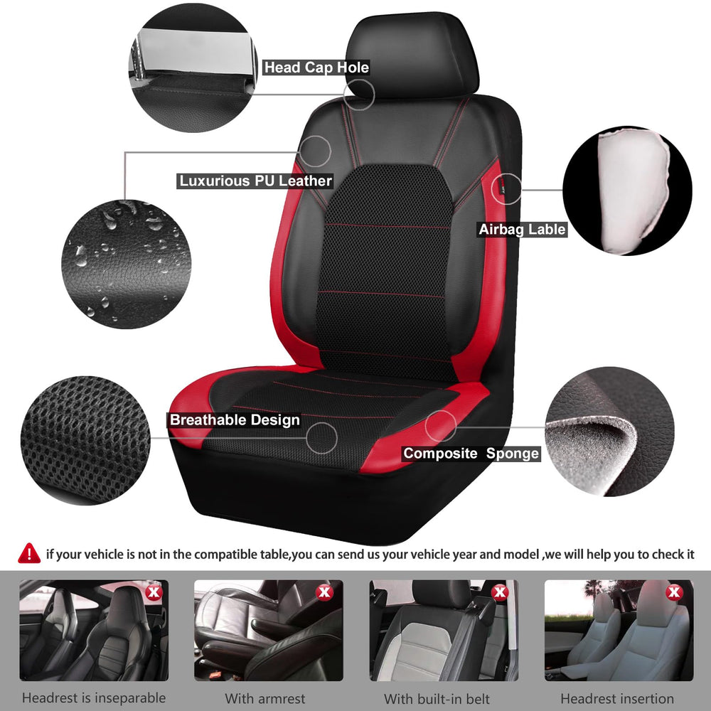 CAR PASS rainbow floor mats rear set protects back seat area
