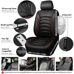 CAR PASS foam back support highlights driving comfort on long trips