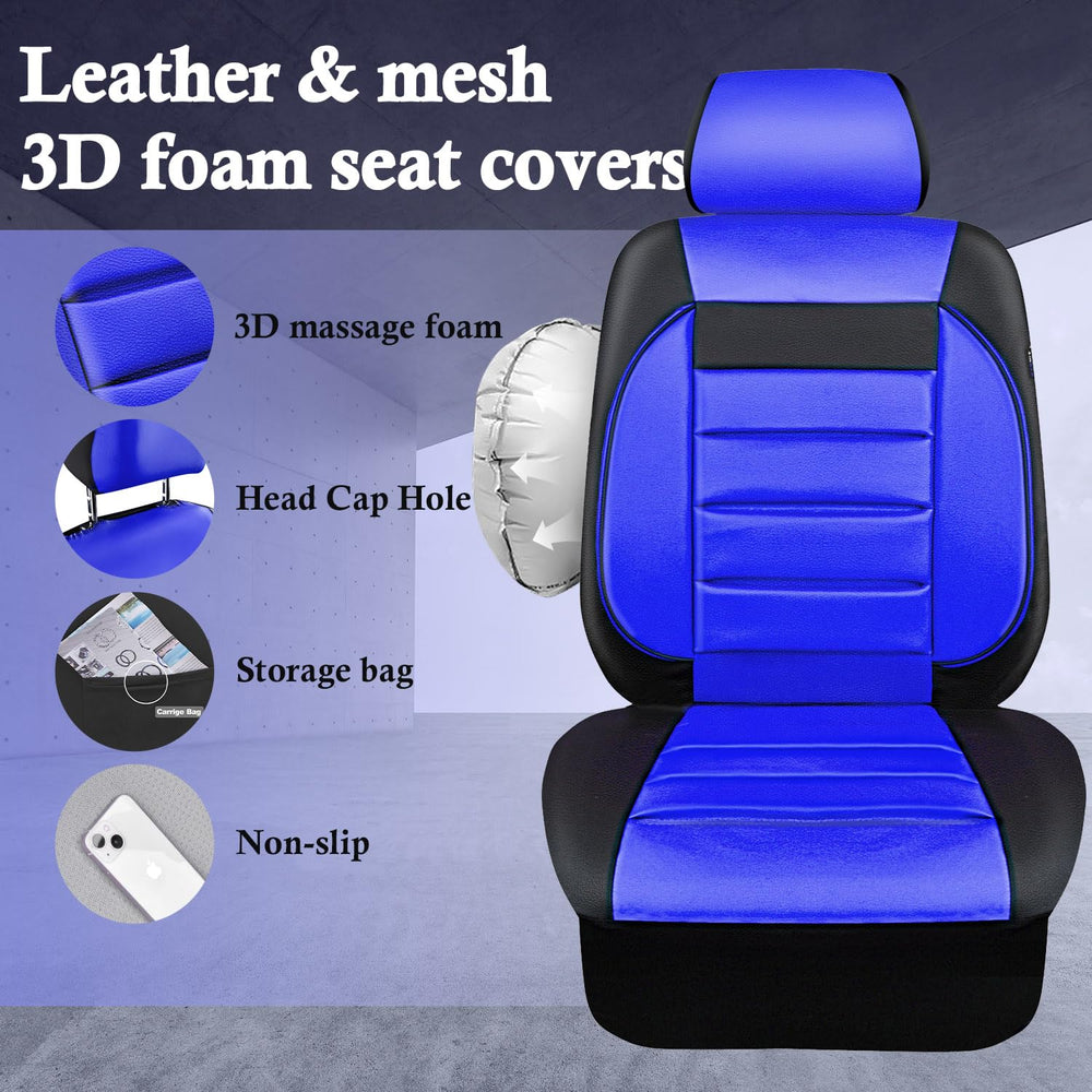 CAR PASS front seat cover airbag compatible with side stitching for safe deployment.