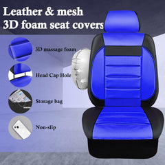 CAR PASS front seat cover airbag compatible with side stitching for safe deployment.