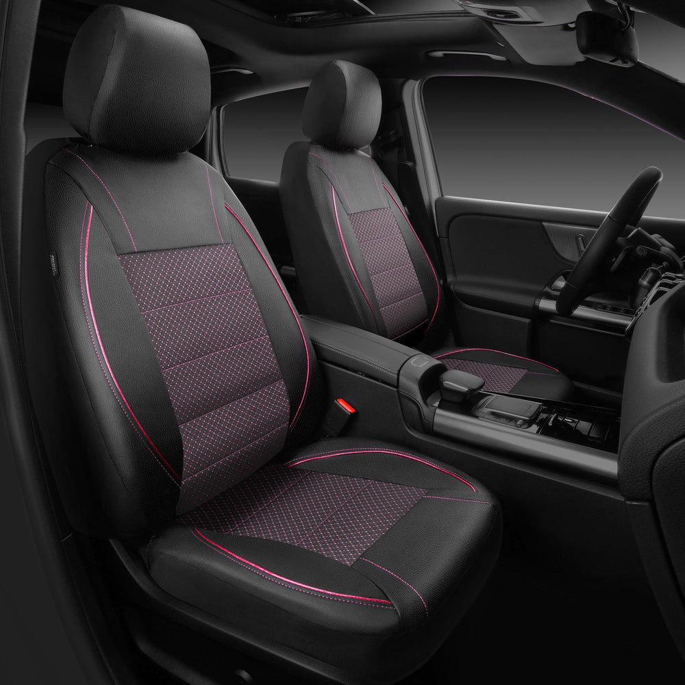CAR PASS front seat cover adds wrinkle-resistance and dust protection.