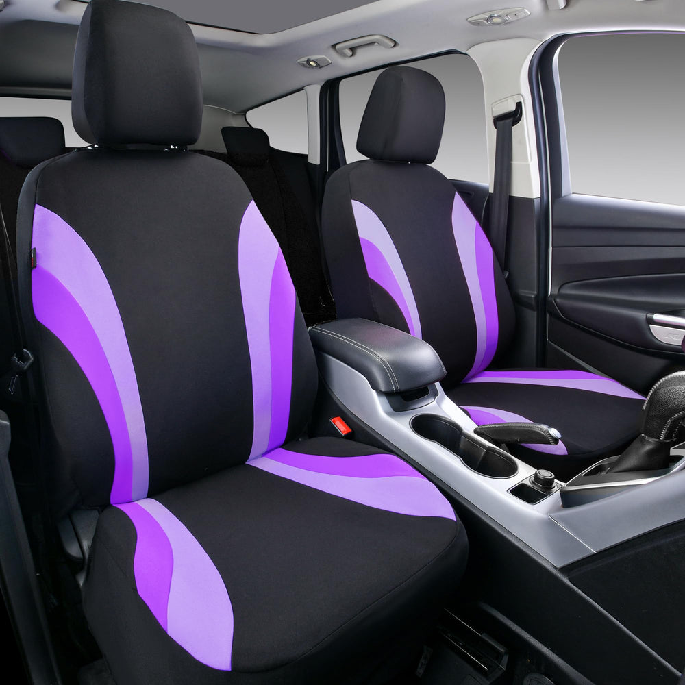 CAR PASS headrest cover with airbag-compatible design for safe, easy installation.