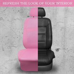 CAR PASS girly pink interior look brightens everyday commutes.