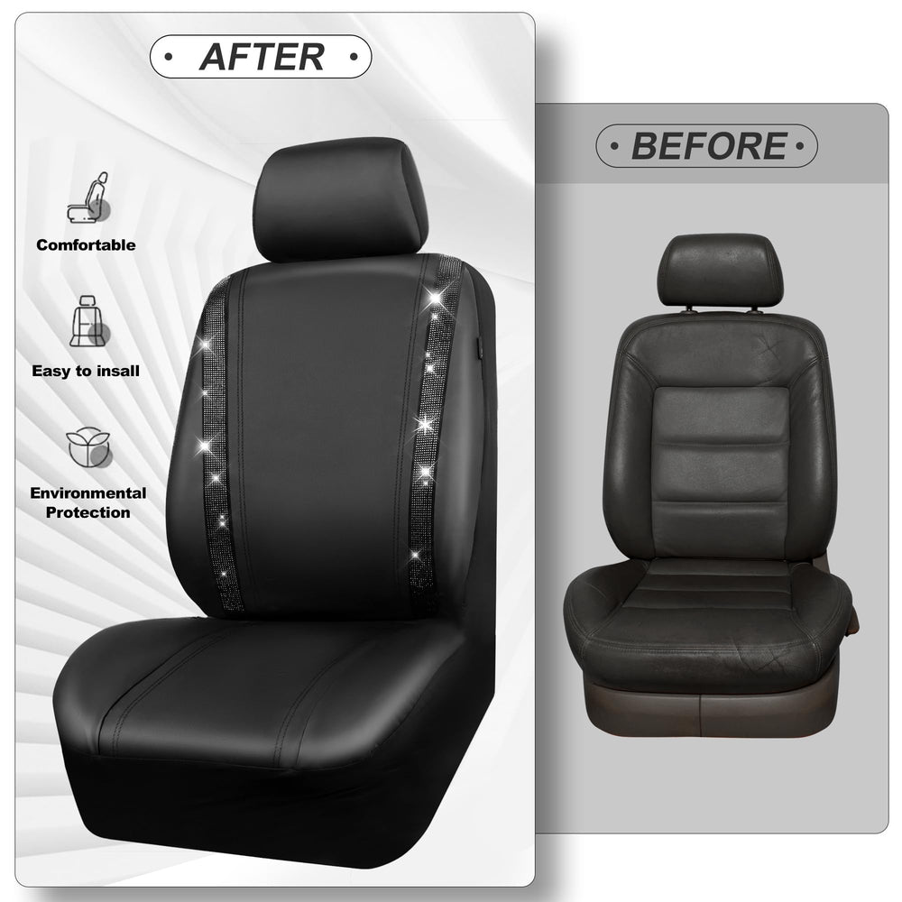 CAR PASS removable headrest cover for easy cleaning and quick refresh.