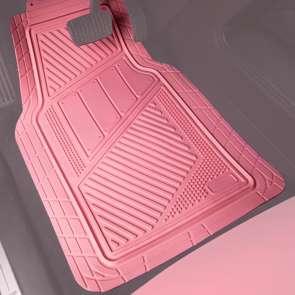 CAR PASS reinforced pink heel pad showing wear resistance on high-traffic area