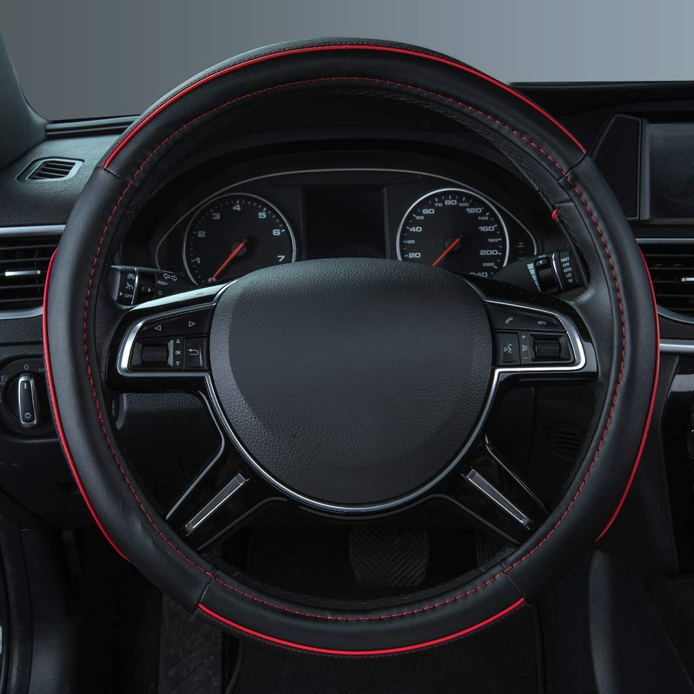 CAR PASS high-quality TPR inner grip with elegant stitches improves comfort and aesthetics.