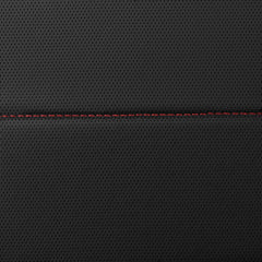 CAR PASS leather back seat cover enhances interior aesthetics and protection.