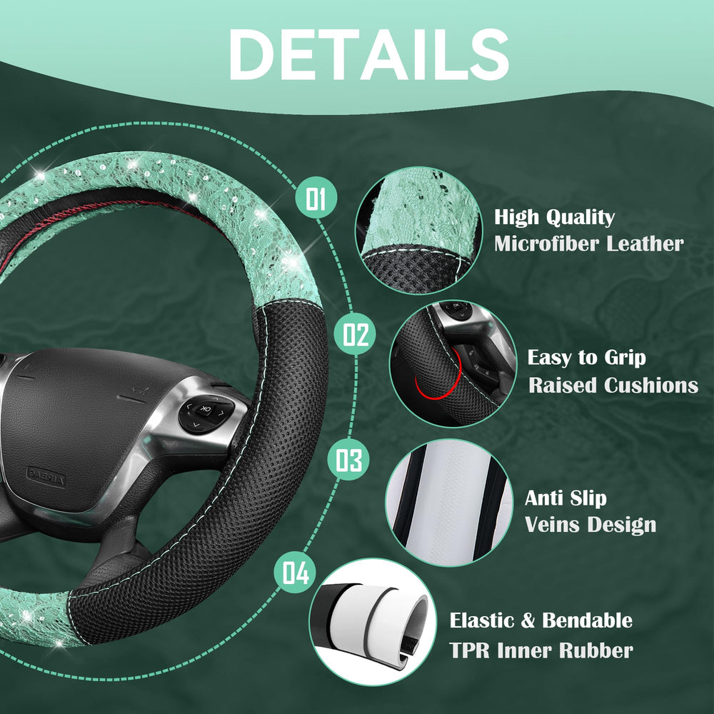 CAR PASS interior set packaging highlights easy 16-piece installation