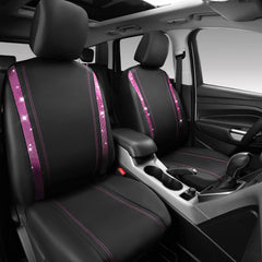 CAR PASS water-resistant fabric detail suggests durability for daily driving