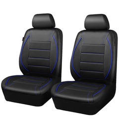 CAR PASS leather-like upholstery detail enhances interior look and cleaning ease