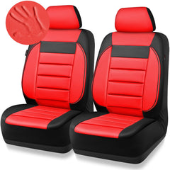 CAR PASS leather seat cover front right angle adds sport style