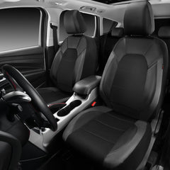 CAR PASS leather seat cover rear-backrest providing durable protection for rear seats
