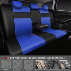 CAR PASS Seat Cover side stitching airbag area demonstrates safety compatibility and secure deployment.