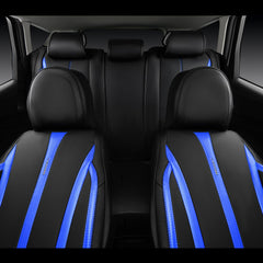 CAR PASS rear headrests with soft padding offer passenger comfort