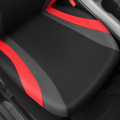 Breathable material stays comfortable on hot days and long drives.