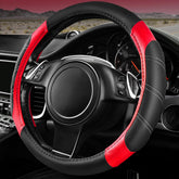 CAR PASS Line Rider steering cover front view enhances grip and sportiness