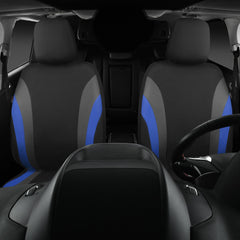CAR PASS Line Rider seat belt openings preserve easy belt access.
