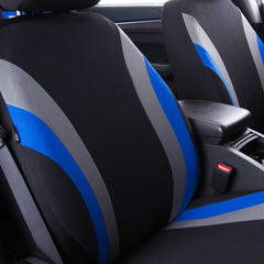 Headrest covers included for a coordinated interior look