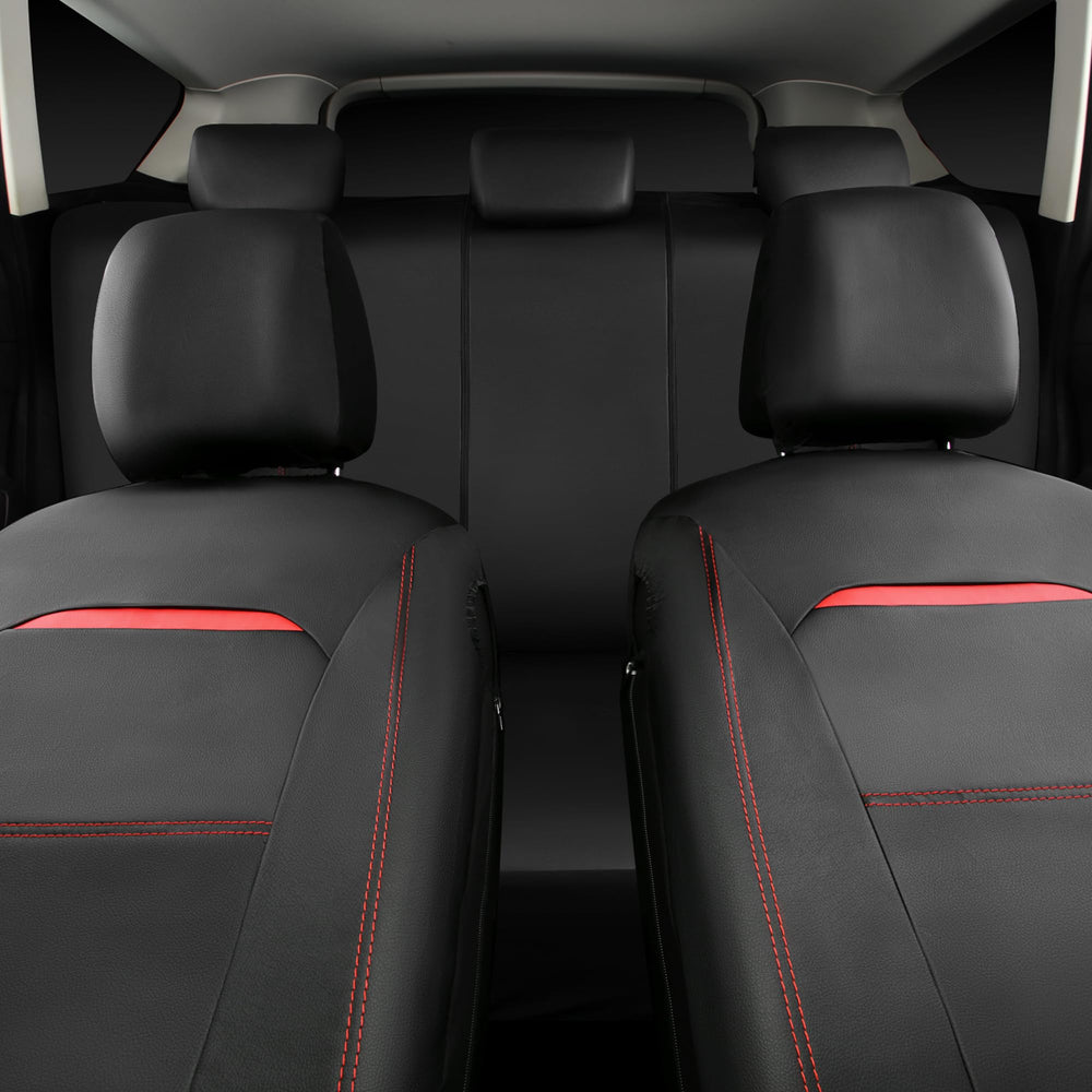 CAR PASS luxury PU leather texture provides premium look with easy maintenance.