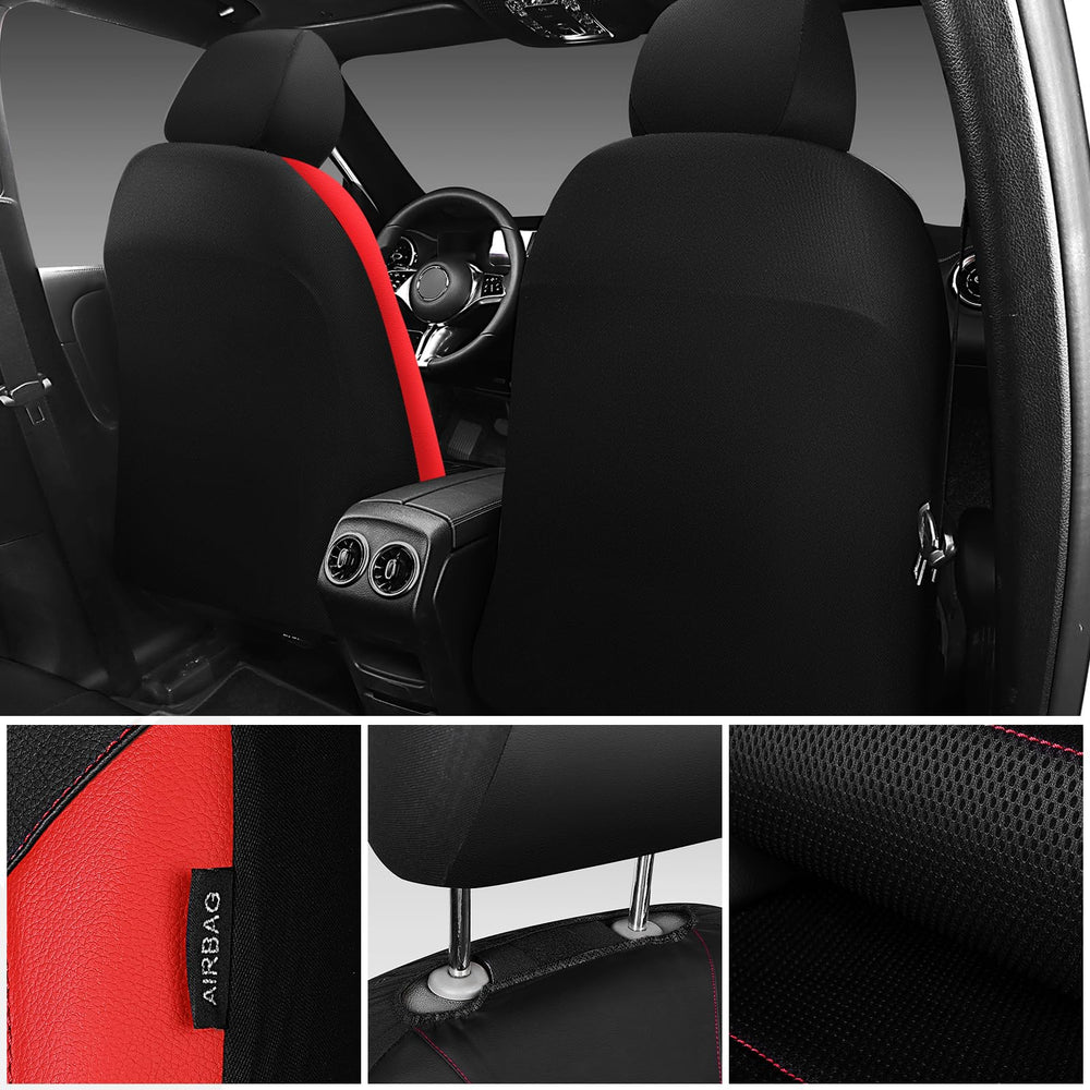 CAR PASS machine-washable polyester keeps interiors fresh and easy to care for.