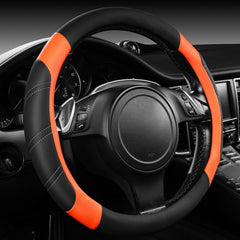 CAR PASS microfiber leather cover combines durability with easy cleaning.