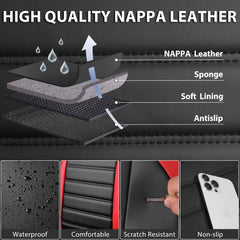 CAR PASS front seat covers easy installation without seat removal