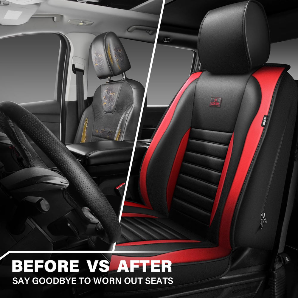 CAR PASS kit includes two front covers and headrest covers for full protection