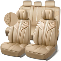 CAR PASS Nappa leather front set highlights premium texture and stylish comfort.