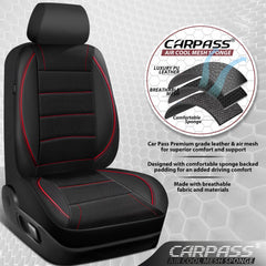 CAR PASS passenger seat cover protects upholstery from spills and wear.