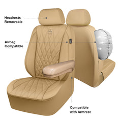 CAR PASS front seat cover with simple installation instructions