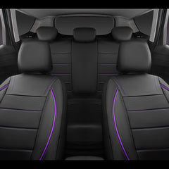 CAR PASS universal-fit seat covers with zippered access for convenience