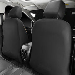 CAR PASS protective seat cover guards the car interior from spills