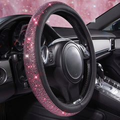 CAR PASS PU leather with diamond detail adds premium interior feel