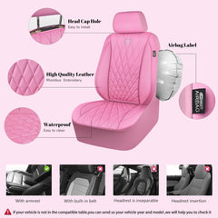 CAR PASS Airbag-compatible design with quick headrest access for safety and convenience