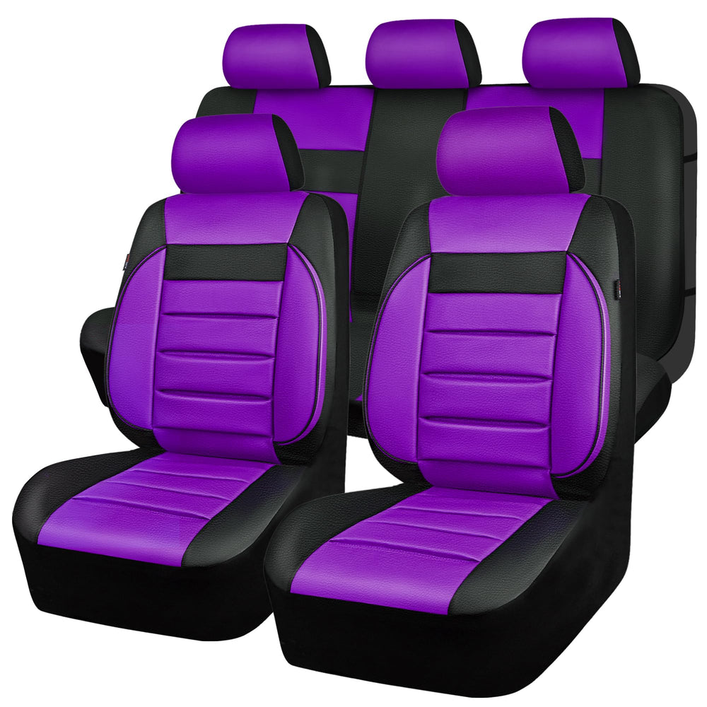 CAR PASS purple-black luxury look enhances cabin aesthetics