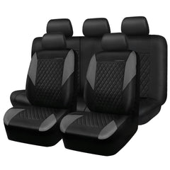 CAR PASS quilting leather seat covers on the front seats offer stylish protection.
