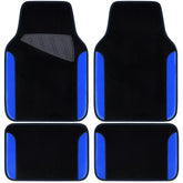CAR PASS Rainbow front left floor mat with secure anti-slip design for daily drives