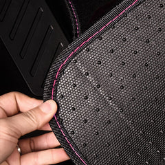 Easily cleanable CAR PASS mats resist stains and rinse clean with a hose.