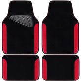 CAR PASS Rainbow waterproof front left mat with anti-slip design for secure placement