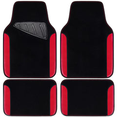 CAR PASS Rainbow waterproof front left mat with anti-slip design for secure placement