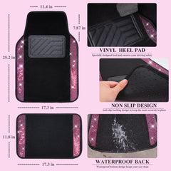 CAR PASS rhinestones gear shift cover for a chic driving touch