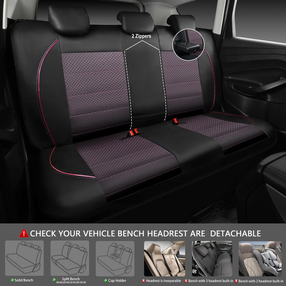 CAR PASS seat backrest design supports airbag compatibility.