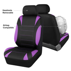 CAR PASS waterproof neoprene resists sweat, stains, and pet hair.
