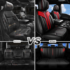 CAR PASS easy install seat covers without tools for quick updates