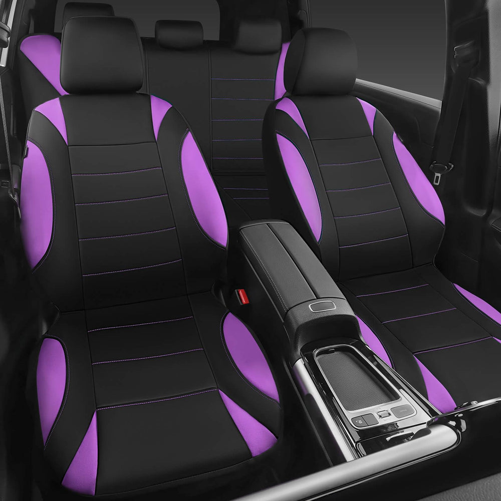 CAR PASS seat covers with airbag-compatible stitching ensures safe deployment.