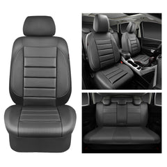 CAR PASS universal-fit design with hook-and-loop attachments and straps for a snug fit.